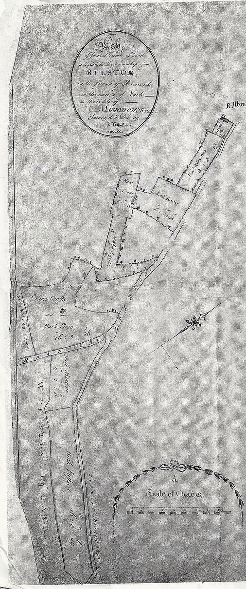 Maps of Rylstone 16th 19th Century rylstone